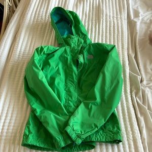 Green North Face Jacket